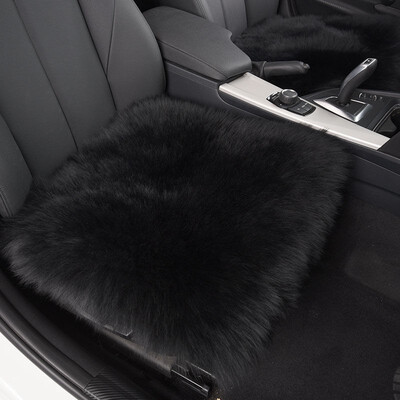 

Universal 100 Australian Pure Natural Wool Seat Cover12 Colors Winter Car Cushion 1 Whole Sheep Skin Seat Cushion Auto WSC_05