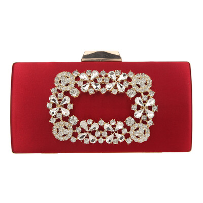 

Fawziya Flower Crystal Clutch For Women Large Evening Bags For Women Formal