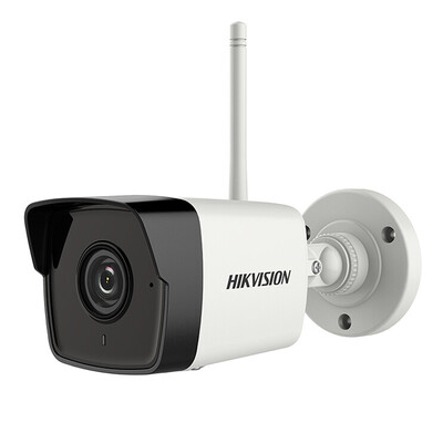 

Hikvision surveillance camera 2 million HD cylinder network camera WIFI connection infrared 30 meters outdoor waterproof DS-2CD1021FD-IW1 6mm focal length