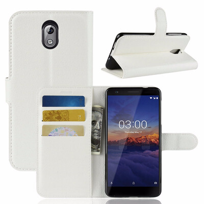 

for Nokia 31 3 2018 WIERSS Wallet Phone Case for Nokia 31 3 2018 for Nokia 3 Flip Leather Cover Case Etui Fundas