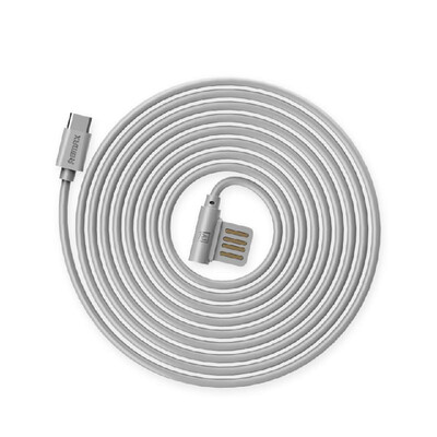 

REMAX USB C type c Data Cable Portable 90 Degree Dual Type-C Durable Sync Charger TPE Cable For Samsung S8huawei P9xiaomi