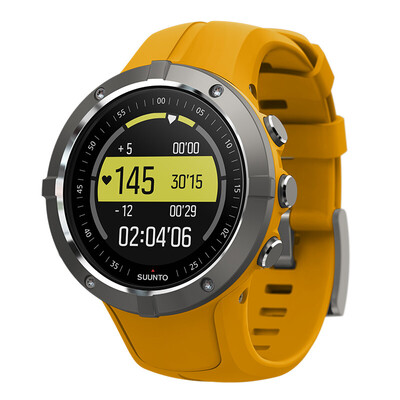 

SUUNTO SPARTAN Trainer Spartan cool running photoelectric heart rate GPS altitude 50M swimming waterproof 80 sports mode steel dial running riding information reminding sports watch smart watch amber