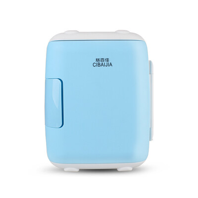 

Cibaijia CIBAIJIA CBJ L8 BLUE car refrigerator car dual-use small refrigerator mini small household student dormitory office refrigerated fresh&cold 8 liters