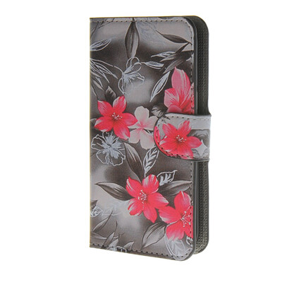 

MOONCASE Flower style Leather Wallet Flip Card Slot Stand Pouch чехол для Samsung Galaxy J1 A12