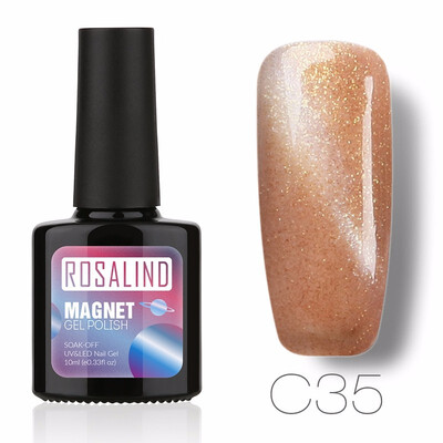 

ROSALIND Gel 1S 7ML Color Diamond Series Glitter Nail Gel Polish UV LED Soak-Off Nail Art Base Top Coat Needed gel lacquer