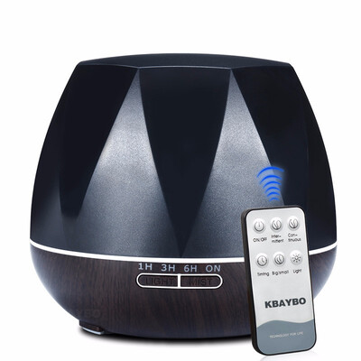 

550ml Air Humidifier Essential Oil Diffuser Ultrasonic Cool Mist Humidifier LED Night Light for Office Home Bedroom Living Room