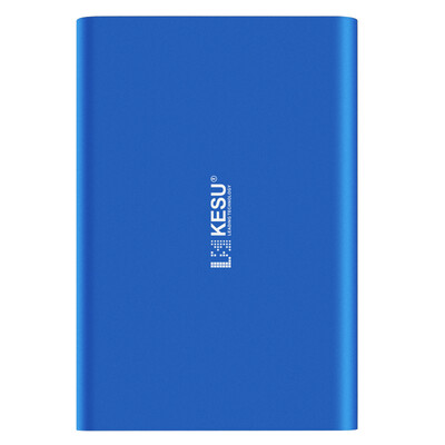 

Keshu KESU E201-160L 160G mobile hard disk USB30 interface 25 inch azure blue