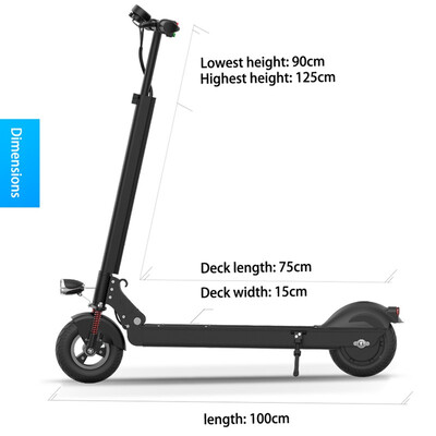 

TOODI Electric Scooter Delivery from European Warehouse TD-E101 with CE Commuter Urban 40-60KM Portable Folding