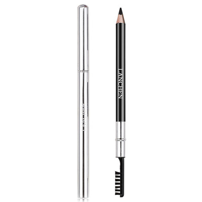 

Blue show (lanchen) bright eyebrow pencil 01 black waterproof anti-blooming lasting