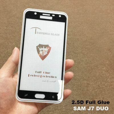 

full AB Glue Cover Tempered Glass Screen Protector for Samsung Galaxy J7 Duo 2018 SM-J720F 55" Anti fingerprint film