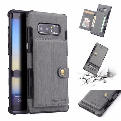 

SHS Phone Case For Huawei P20P20 ProP20 LiteNova 3E Fashion Concise Leather Wire Drawing Multifunction Purse