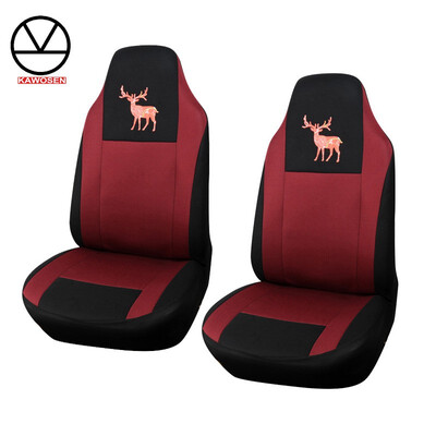 

New Christmas Reindeer Pattern Car Seat Cover Universal Fit All Car Seats Interior Accessories Seat Covers Car-Styling