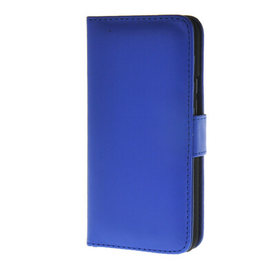 

MOONCASE Smooth skin Leather Side Flip Wallet Card Holder Stand Pouch ЧЕХОЛ ДЛЯ HTC One M9 Blue