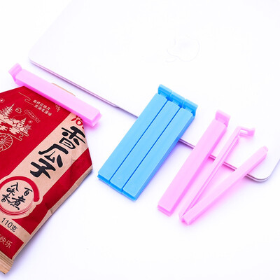 

Random Color 12 PCS Portable New Kitchen Storage Food Snack Seal Sealing Bag Clips Sealer Clamp Plastic Tool Hot Sale