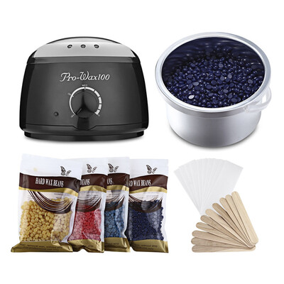

Paramita Wax Warmer Hair Removal Waxing Kit Electric Wax Heater 4 Flavors Hard Wax Beans 10 Wax Applicator SticksAt-Home Wa