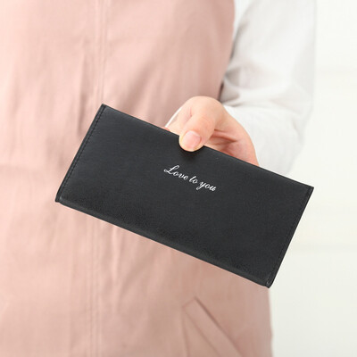 

New Womens Simple Long Section Thin Wallet Multi-card Bit Purse
