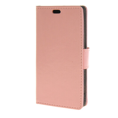 

MOONCASE Smooth PU Leather Flip Wallet Card Slot Bracket Back чехол для Sony Xperia Z4 Compact ( Mini ) Pink