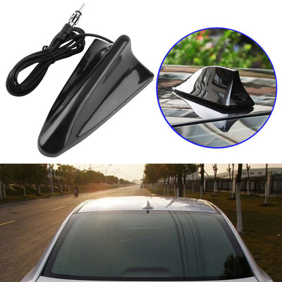 

Shark Fin Car Truck Radio FM Antenna Universal RV ABS Aerial Top Roof
