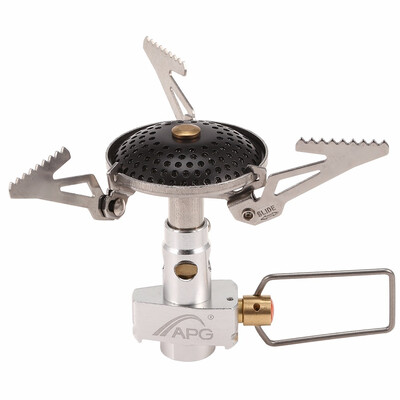 

APG STO0046 Outdoor Anti-scald Camping Stove Portable Cooking Equipment Foldable support frame Solved the heat conduction