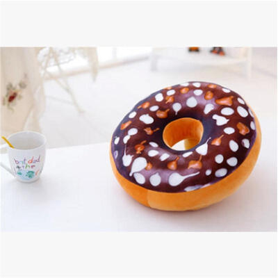 

3D Cute Donut Хлеб Мягкий чехол для подушки Чехол Чехол Домашний декор без сердечника