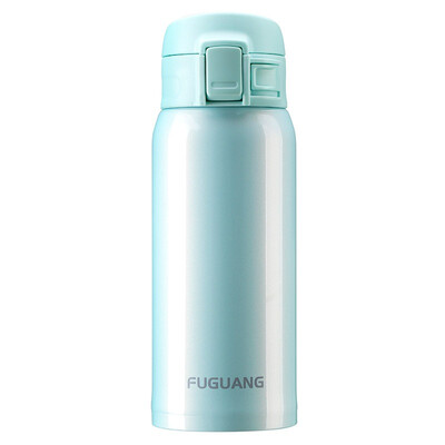 

Fu Guang vacuum stainless steel men&women business bomb cover portable insulation Cup 350ml green WFZ1010-350