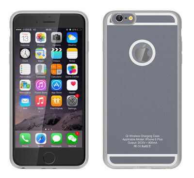 

Sunshar SPTI6 Plus Беспроводная зарядка Чехол для iPhone 6 Plus (совместимость со стандартом QI)