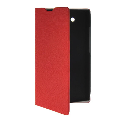 

MOONCASE Slim Leather Side Flip Wallet Card Slot Pouch with Kickstand Shell Back чехол для Motorola Moto Maxx XT1225 Red