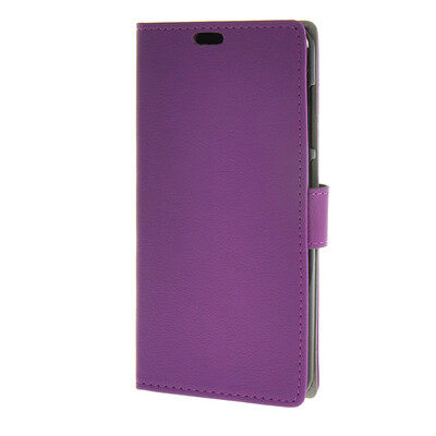 

MOONCASE чехол for ZTE Blade S6 Plus S6+ Кожаный бумажник флип Чехол карты с Kickstand Дело Чехол Фиолетовый