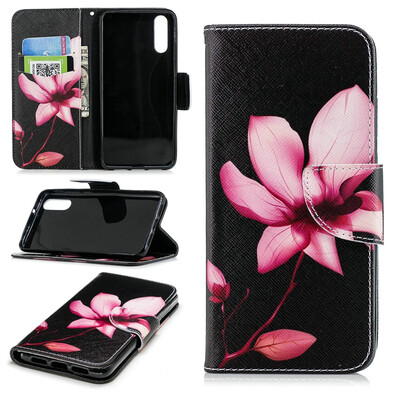 

BEFOSPEY Painting PU LeatherSoft TPU Card Slot Stand Wallet Case For Huawei P2058