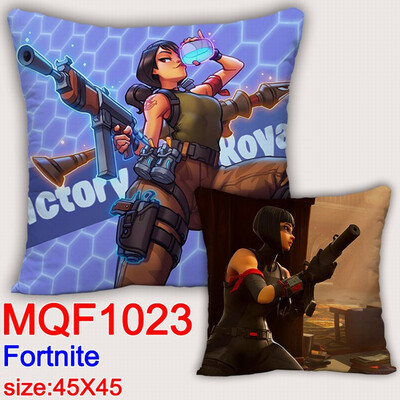 

Fortnite Battle Royale Game Pillowcase Zipper Pillow Home Car Sofa Cushion Cover Changing Reversible Patchwork Pillow