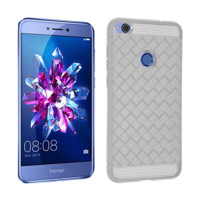 

Goowiiz Luxury Phone Case For Huawei P8P9 Lite 2017 Ultra Thin Ventilation Grid Weave Soft Anti fall Full Protective
