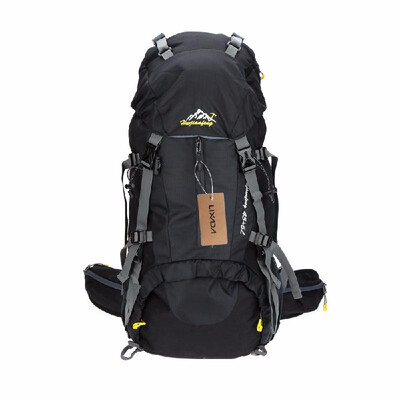 

Lixada 50L Waterproof Outdoor Sport Hiking Trekking Camping Travel Backpack Pack Mountaineering Climbing Knapsack with Rain Cover