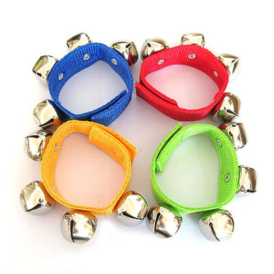 

1pc Random Baby Bell Wrist Rattles Educational Toys Baby Handbells Childrens Dancing Music Tool Kids Toy