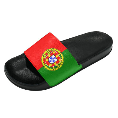 

Fashion Casual 2018 World Cup Slipper Portuguese Men&women Sports Slippers Customize Shoes