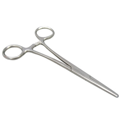 

NicerDicer 5" Fishing Stainless Steel Straight Tip Hemostat Locking Clamps Forceps