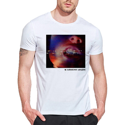 

Mens O Round Neck Casual Short Sleeves Fashion Cotton T-Shirts Exaggerated Face Picture Digital Print