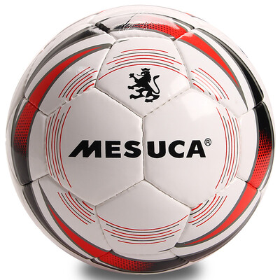 

Mesuca MAB50107 5 Pakistan PU hand stuck football red / black
