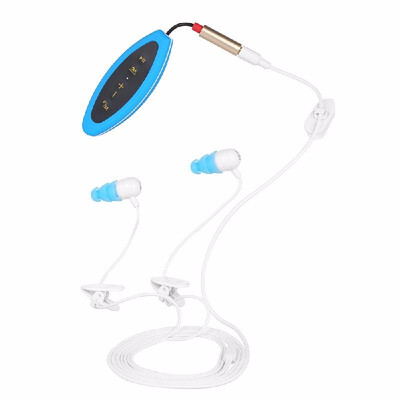 

CJX601 4GB MP3 Music Player IPX8 Waterproof with Headphones FM Radio Clip Design for Swimming Running Diving Green