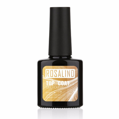 

ROSALIND 10ML Top Coat Base Coat Gel Nail Polish Gel Polish Nail Art UV LED Soak-Off multi-use gel lacquer