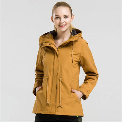 

Womens Mountain Waterproof Jacket Windproof Rain Jacket Outdoor climbing hiking windproof thin section casual clothes