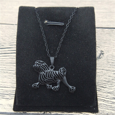 

New Lowchen Necklace Trendy Style Lowchen Pendant Necklace Women Fashion Pet Jewellery Animal Dog Jewellery