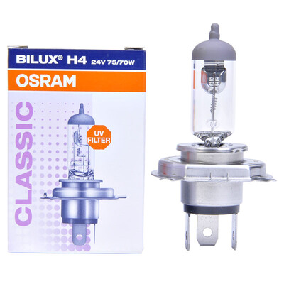 

OSRAM H4 24V100 90W H4 75 70WH1 70WH1 100Wtruck truck bus light bulb bulb light bulb low beam light bulb