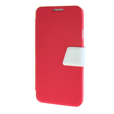 

MOONCASE Galaxy Note 3 Neo N7505 , Leather Flip Bracket Back ЧЕХОЛ ДЛЯ Samsung Galaxy Note 3 Neo N7505 Hot pink White