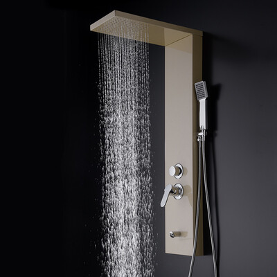 

KAIYING Modern Stainless Steel Rain Waterfall Shower Panel841
