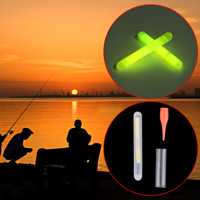 

15pcs Mini 4.5cm Fishing Fish Fluorescent Glow stick Float Rod Lights