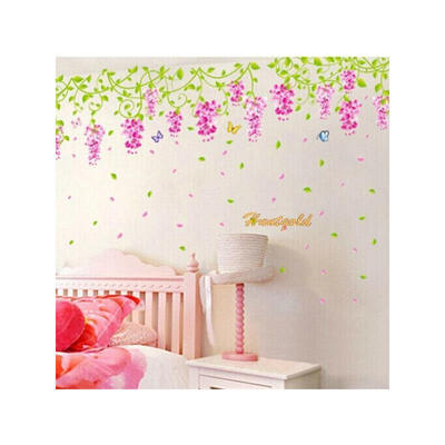 

Nice Romantic Flowers Wedding Room Party Home Decals Wall Sticker Mural New