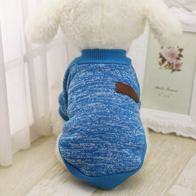 

LetsKeep Pet lovely puppy hoodies short sleeve dog cat pullover Dogs sweater clothes for small dogs like chihuahua