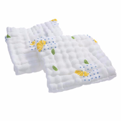 

2Pcs Baby Towel Washcloth 100 Organic Muslin Cotton Gauze Soft Absorbent Baby Wipes Burp Cloth For Newborn Infant Baby