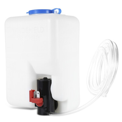 

TAKPART 12V Universal Windshield Washer Auto Motor Pump Bottle Kit Window Cleaning High-quality plastic material