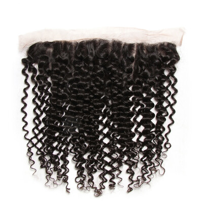 

NamiHair Wholesale Price 13X4 Lace Frontal Closure Curly Wave Remy Human Hair Ear To Ear Free Part With Baby Hair